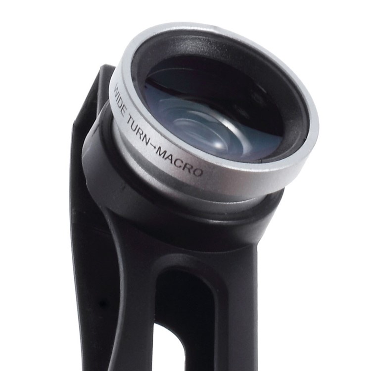 3 in 1 Fisheye + Wide Angle + Macro Camera Lens Kit for iPhone 6 4.7-inch - Silver-5