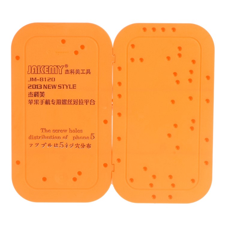 JAKEMY JM-8120 Repair Open Tools Screwdriver Set for iPhone 5 / 4 / 4s-3