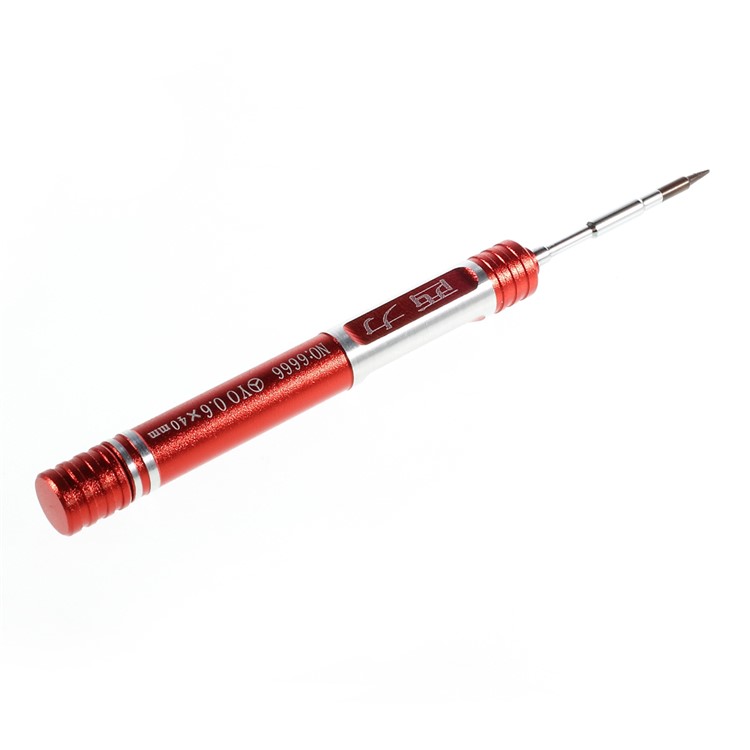 XILI 0.6 x 40mm Triangle Screwdriver Repair Tool for Apple Watch - Red-2