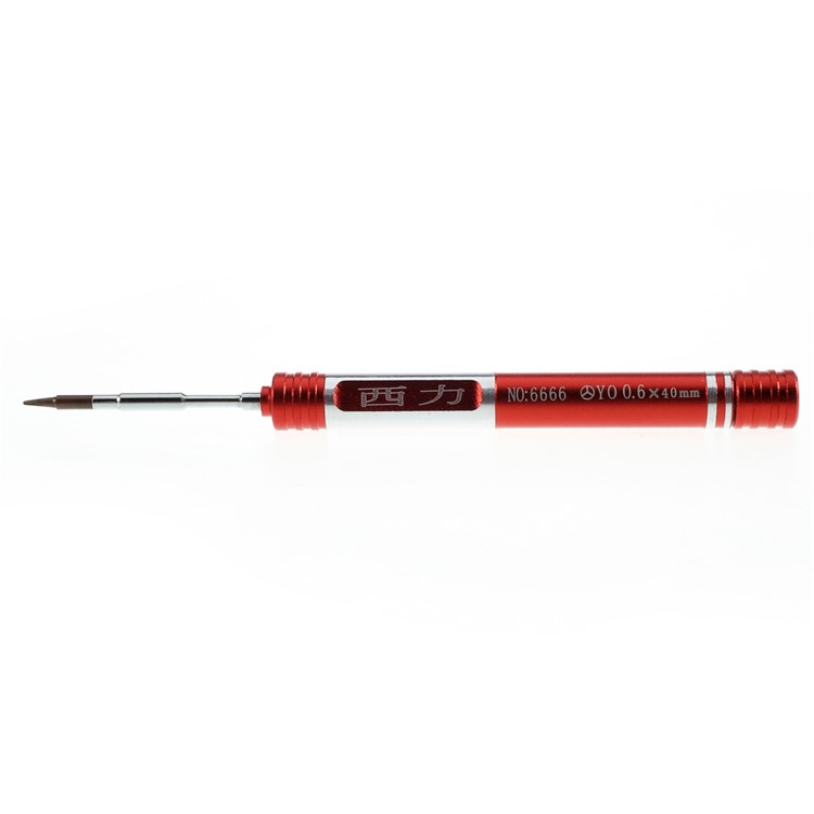XILI 0.6 x 40mm Triangle Screwdriver Repair Tool for Apple Watch - Red-4