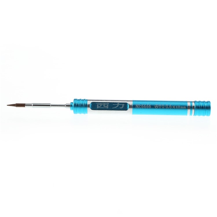 XILI 0.6 x 40mm Triangle Screwdriver Repair Tool for Apple Watch - Blue-4