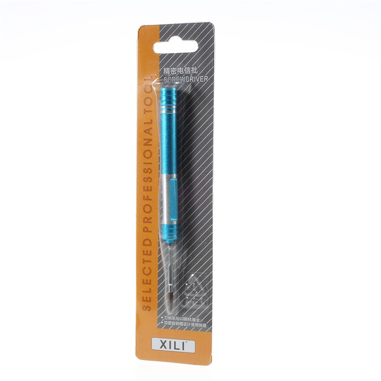 XILI 0.6 x 40mm Triangle Screwdriver Repair Tool for Apple Watch - Blue-5