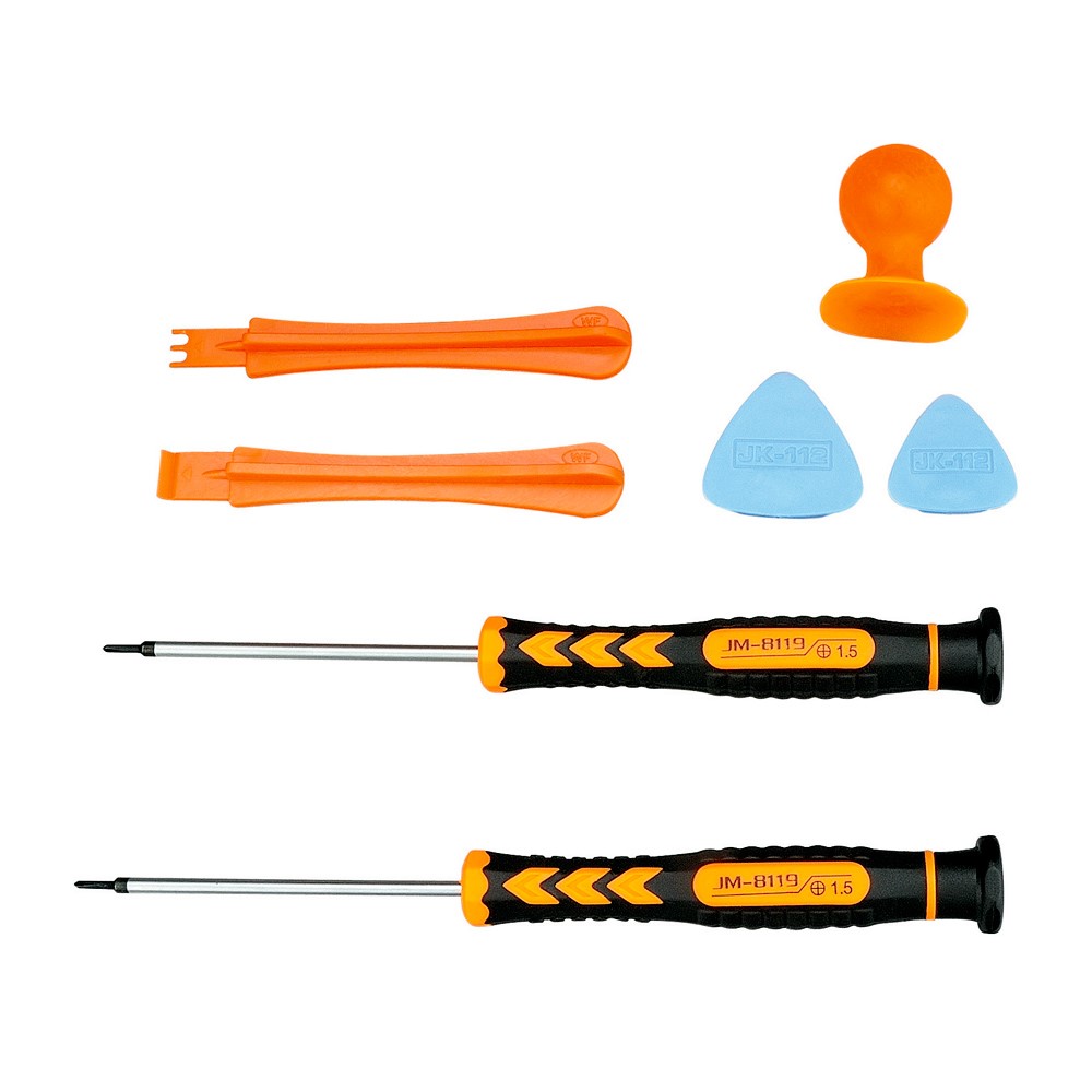 JAKEMY JM-I81 7-in-1 Repairing Opening Tool Set for iPhone 6/5s/5/4s/4-1