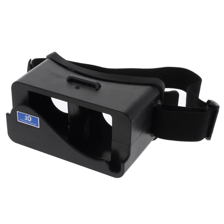 For iPhone SE 5s 5 5c Cardboard Head Mount Plastic Virtual Reality 3D Video Glasses-2