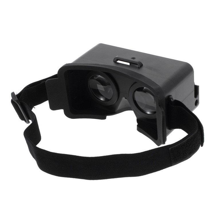 For iPhone SE 5s 5 5c Cardboard Head Mount Plastic Virtual Reality 3D Video Glasses-3