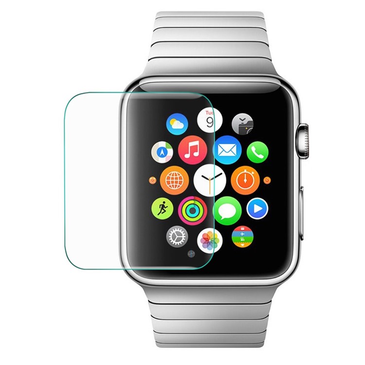 LINK DREAM Tempered Glass Screen Film for Apple Watch (38mm) 0.2mm 9H-2