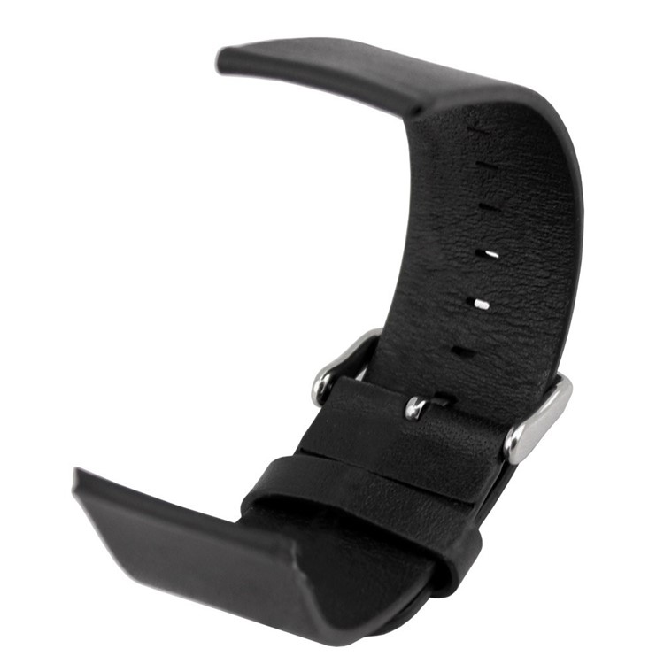 Classic Buckle Genuine Leather Watchband for Apple Watch Series 3 Series 2 Series 1 38mm - Black-7