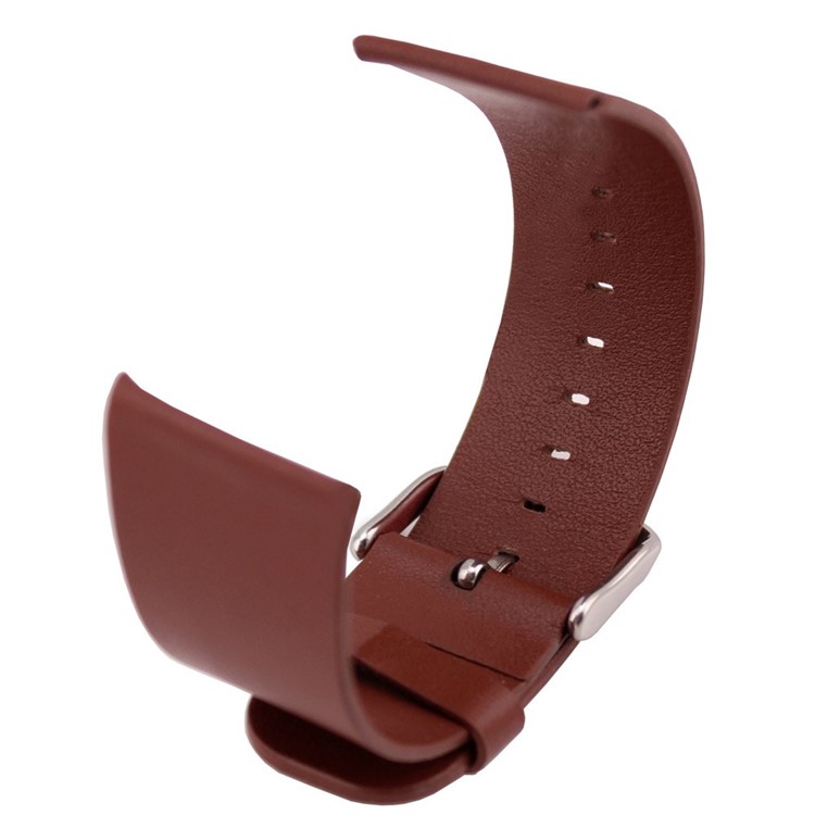 Classic Buckle Genuine Leather Watch Strap for Apple Watch 42mm Series 3 / 2 / 1 - Brown-2