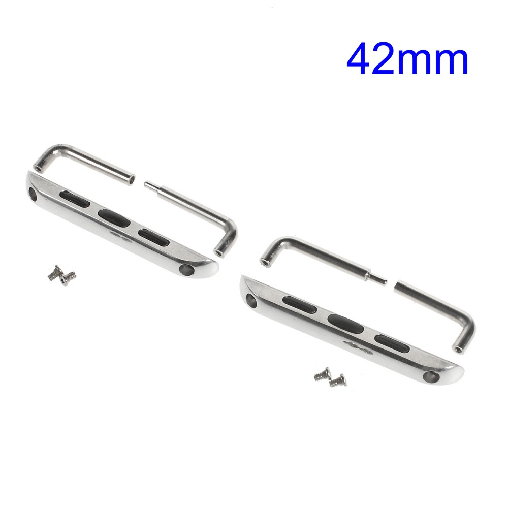 Replacement Metal Band Axle Connector Clasp for Apple Watch 42mm Series 3 / 2 / 1-1