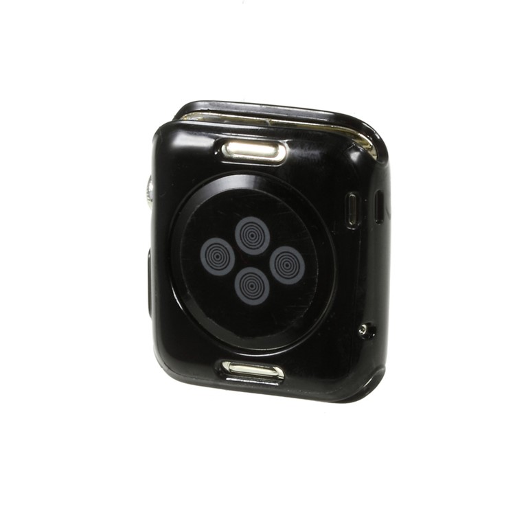 TPU Protective Gel Case for Apple Watch 42mm - Black-3
