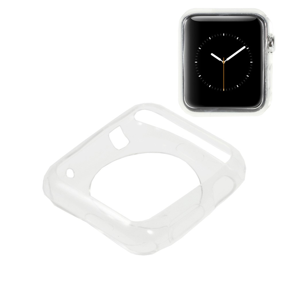 TPU Protective Cover for Apple Watch 38mm - Transparent-1