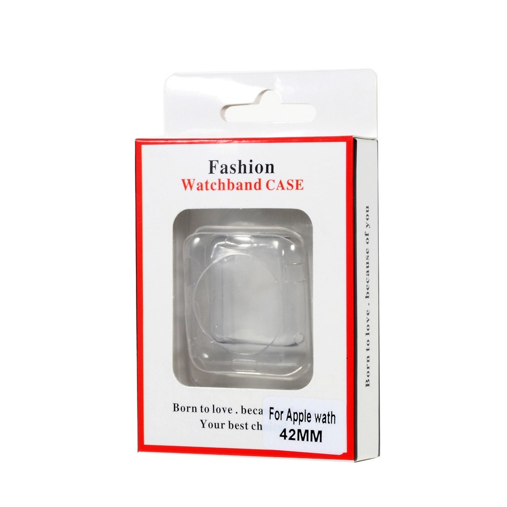 TPU Protective Cover for Apple Watch 38mm - Transparent-5