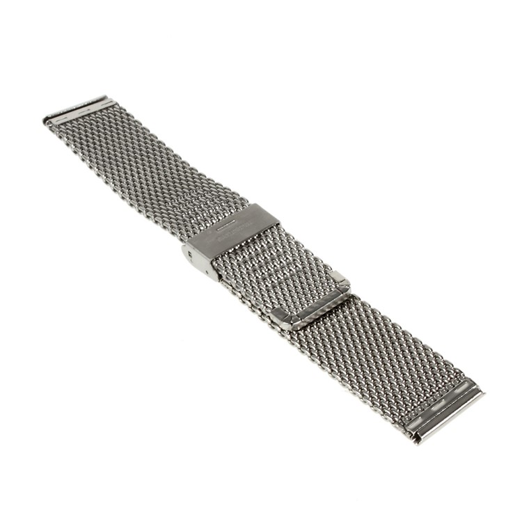 Pulseira De Metal Pulseira De Relógio Para Apple Watch 38mm Series 3 Series 2 Series 1 - Cor Prata-3