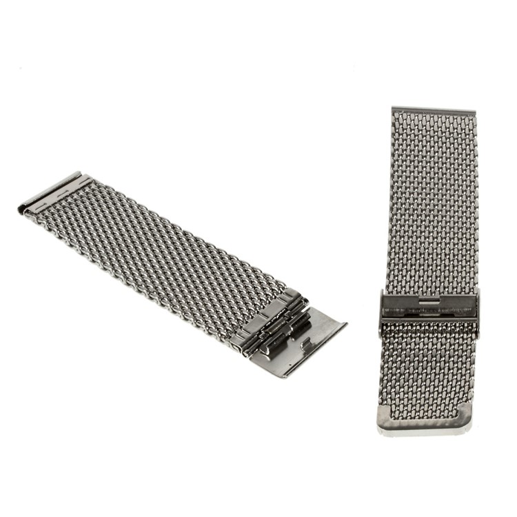 Pulseira De Metal Pulseira De Relógio Para Apple Watch 38mm Series 3 Series 2 Series 1 - Cor Prata-4
