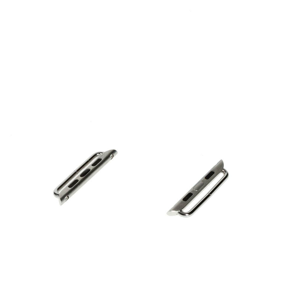 Boucle Métallique De Remplacement De L'essieu Connecteur Pour Apple Watch Série 3 Série 2 Série 1 38mm - Couleur Argent-3