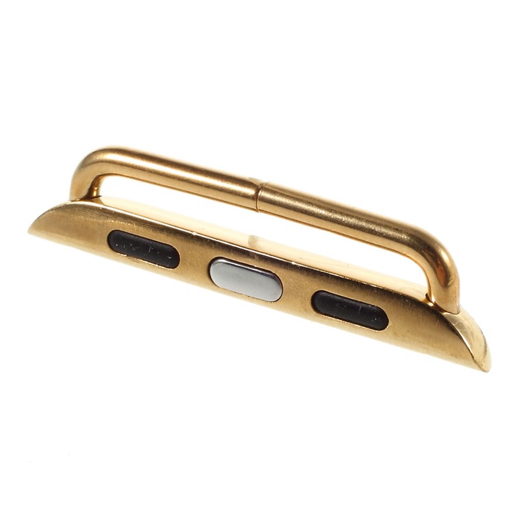 Replacement Metal Band Axle Connector Clasp for Apple Watch Series 3 Series 2 Series 1 38mm - Gold Color-2