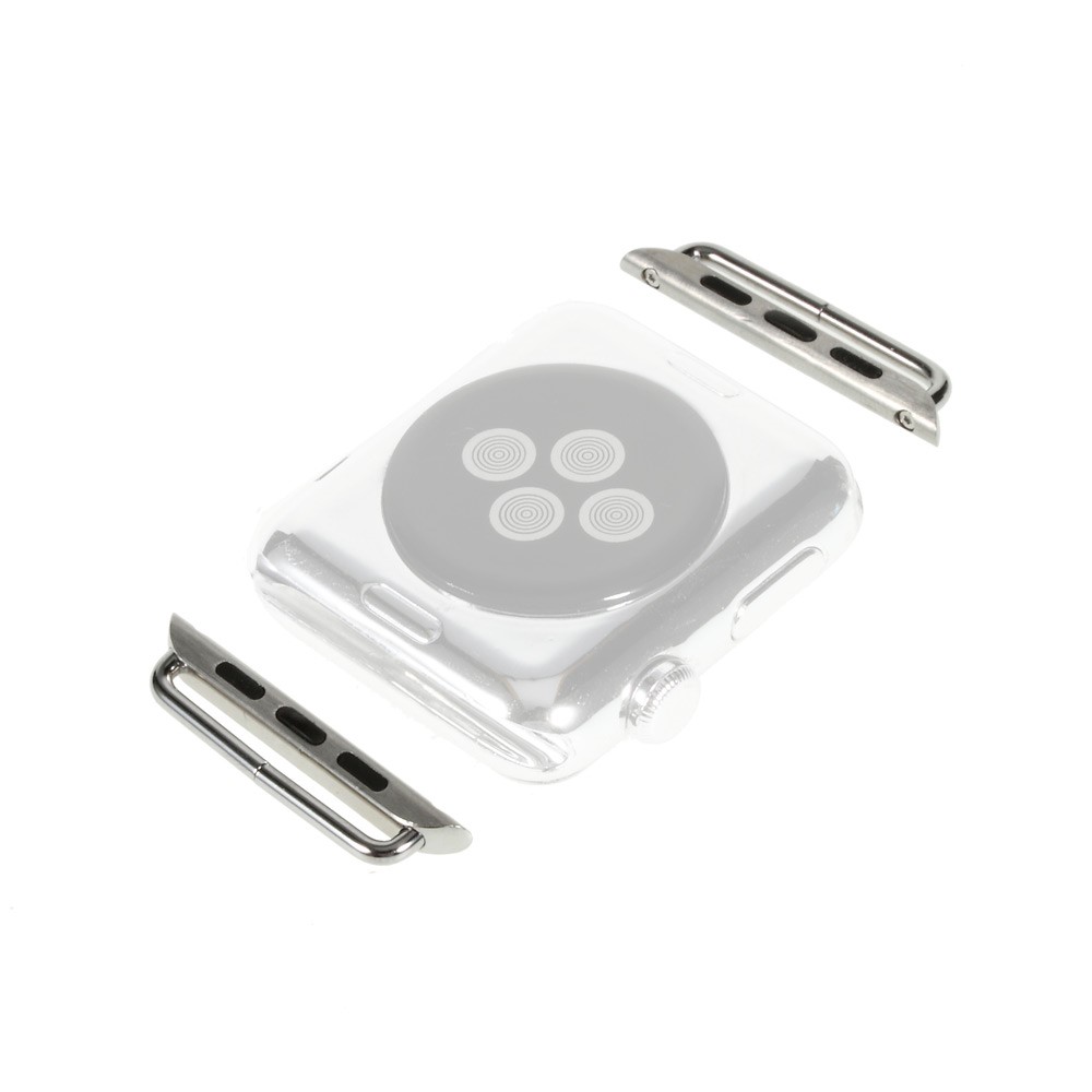 Replacement Metal Band Axle Connector Clasp for Apple Watch 42mm Series 3 Series 1 Series 2 - Silver Color-4