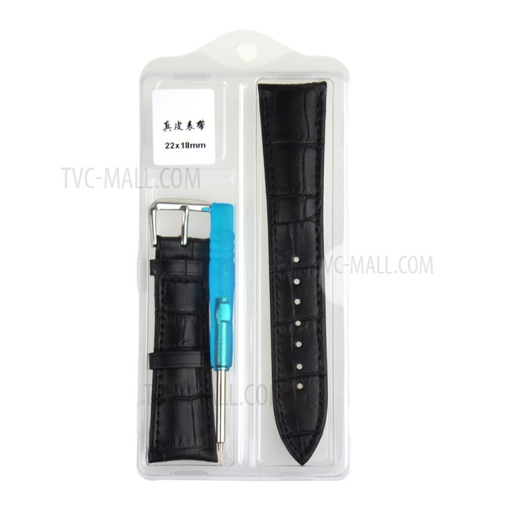 Echtes Leder Armband Für Apple Watch 42mm Serie 3 Serie 2 Serie 1 - Schwarz-7