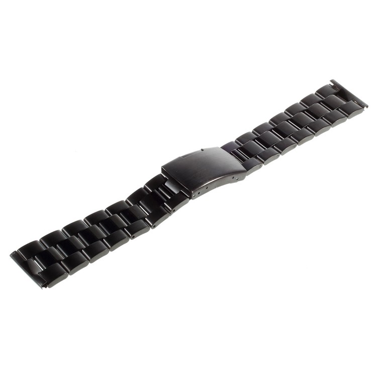 Stainless Steel Classic Buckle Wrist Band for Apple Watch 38mm Series 1 Series 2 Series 3 - Black-5