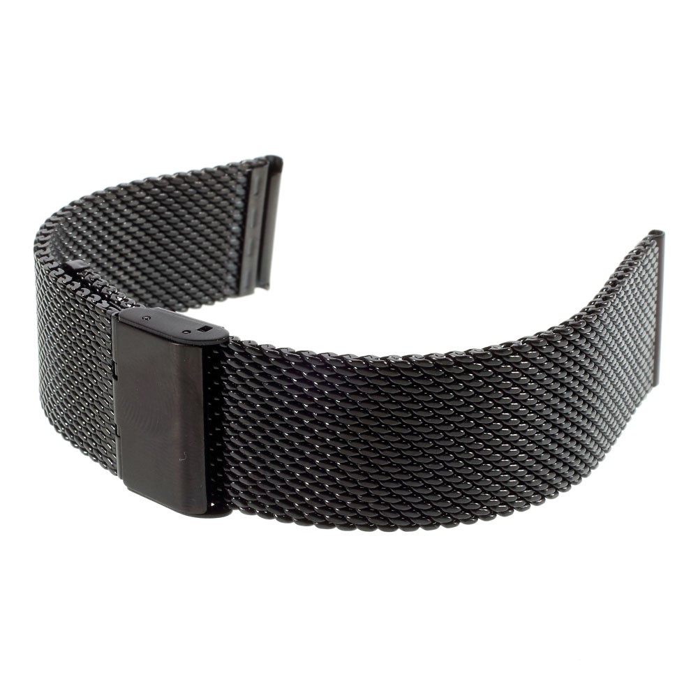 Metal Woven Wrist Watch Band for Apple Watch 42mm Series 3 Series 1 Series 2 - Black-5