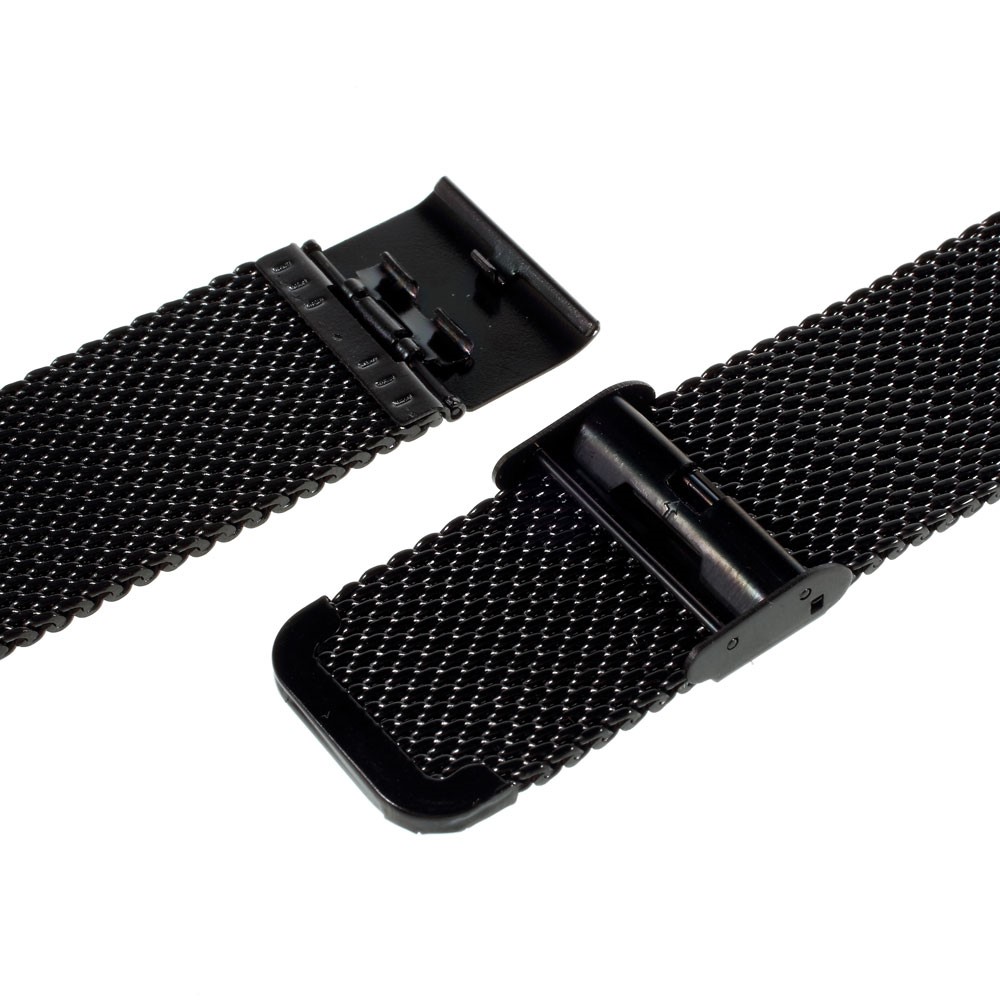 Metal Woven Wrist Watch Band for Apple Watch 42mm Series 3 Series 1 Series 2 - Black-6