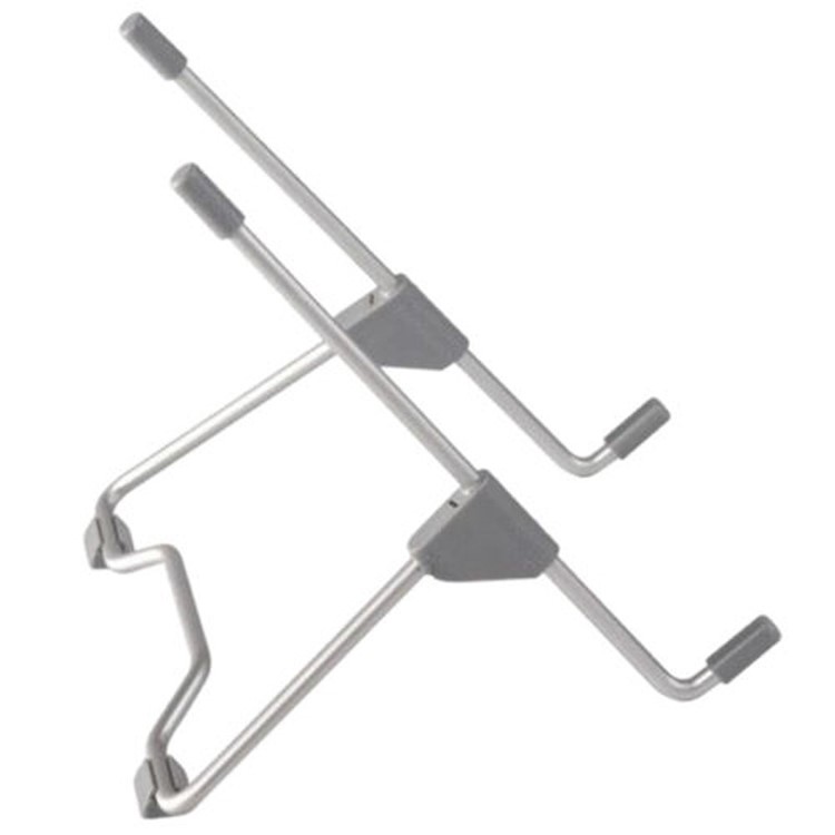 Foldable Adjustable Laptop Stand Computer Radiator Aluminum Alloy Holder Bracket for Tablet Notebook Laptop - Grey-2