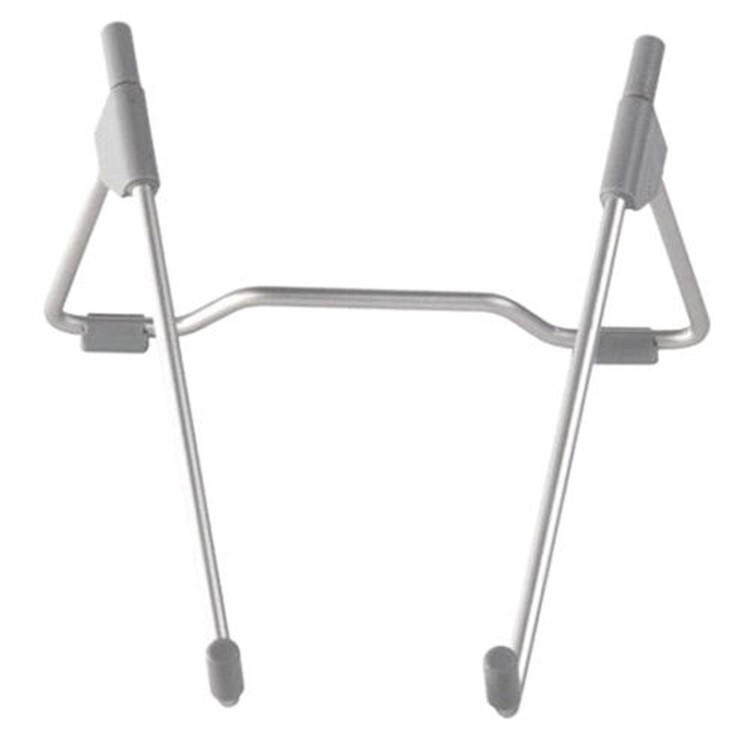 Foldable Adjustable Laptop Stand Computer Radiator Aluminum Alloy Holder Bracket for Tablet Notebook Laptop - Grey-3