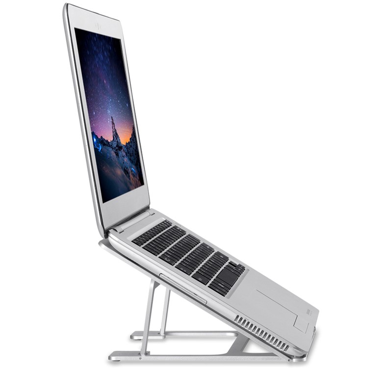 Aluminum Alloy Adjustable Laptop Stand Foldable Cooling Bracket for Laptop/Notebook/iPad-1