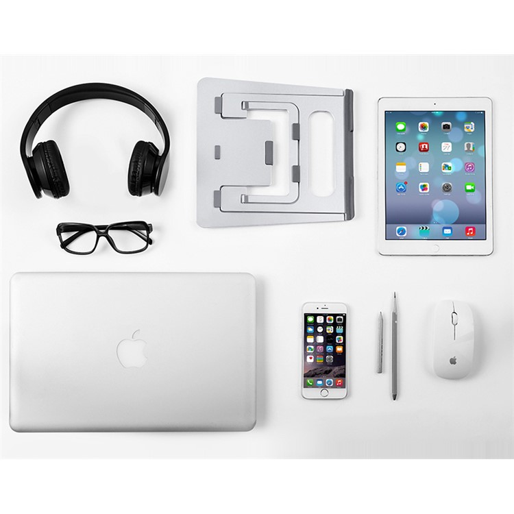 Aluminum Alloy Adjustable Laptop Stand Foldable Cooling Bracket for Laptop/Notebook/iPad-13