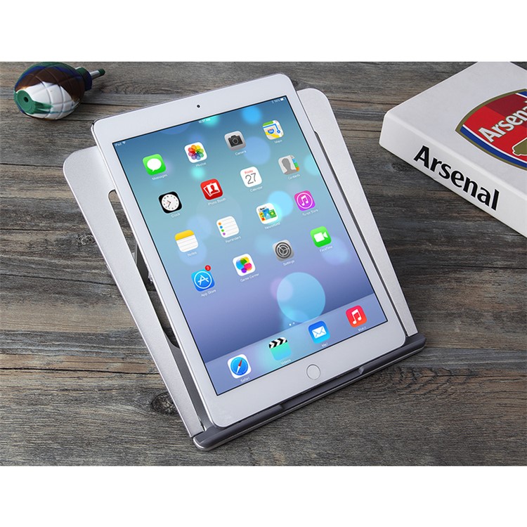 Aluminum Alloy Adjustable Laptop Stand Foldable Cooling Bracket for Laptop/Notebook/iPad-17