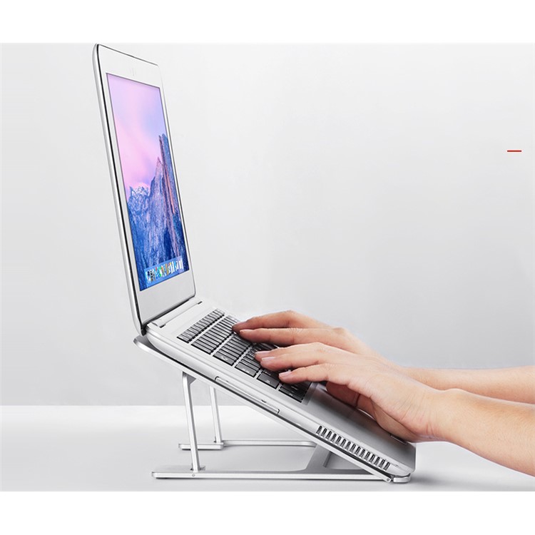 Aluminum Alloy Adjustable Laptop Stand Foldable Cooling Bracket for Laptop/Notebook/iPad-9