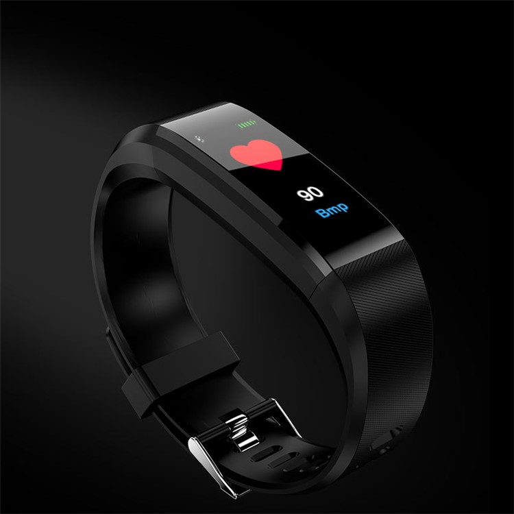 

Smart Wristband Blood Pressure/Pedometer Bluetooth Waterproof Sports Bracelet - Black, iPhone XS 5.8 inch