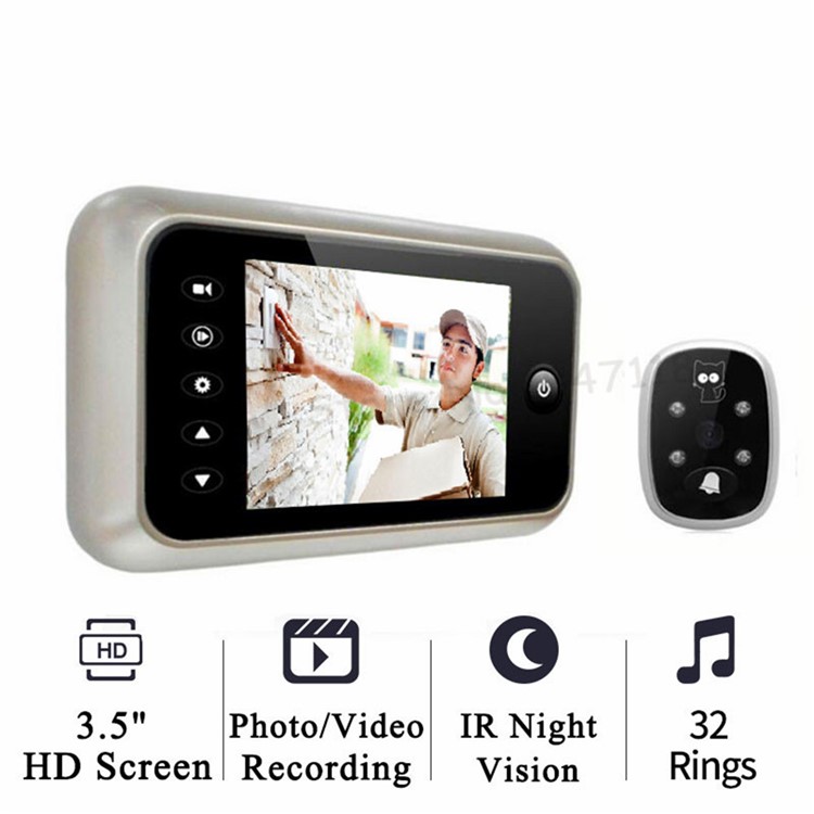 Wireless Video Doorbell Intercom System Support Night Function-2