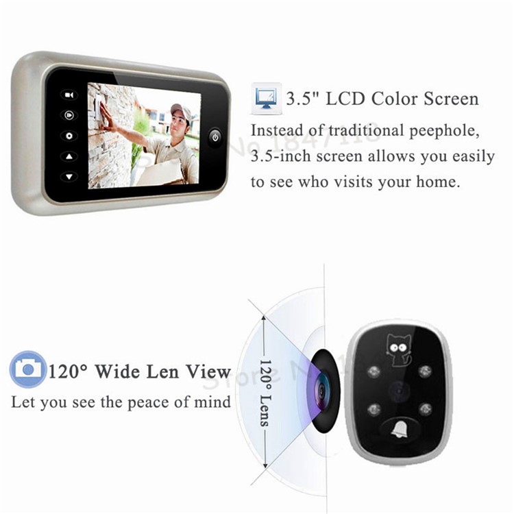 Wireless Video Doorbell Intercom System Support Night Function-4