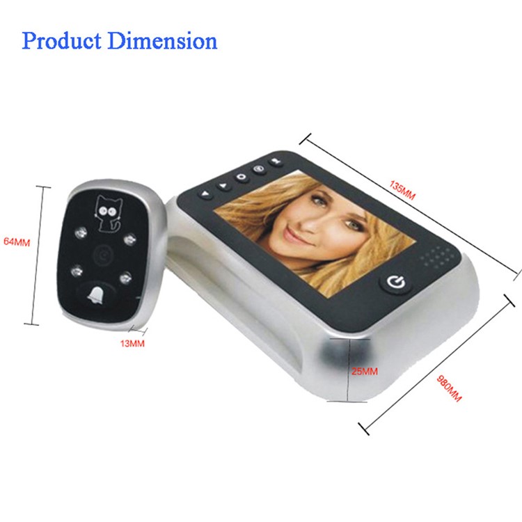 Wireless Video Doorbell Intercom System Support Night Function-8