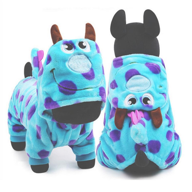 Unisex Pet Winter Clothes Puppy Dog Cat Vest T Shirt Coat Dress Sweater Apparel, Size: XXS-1