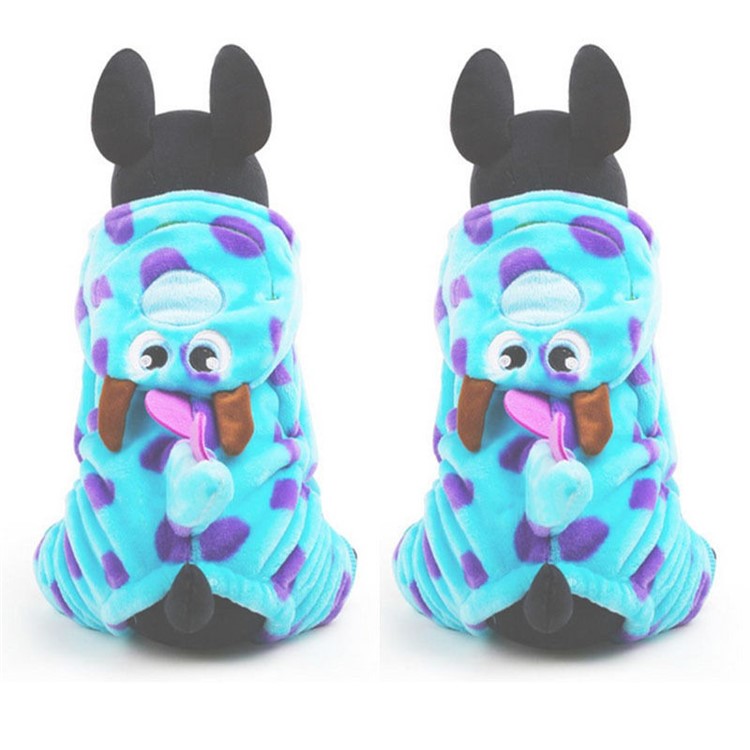 Unisex Pet Winter Clothes Puppy Dog Cat Vest T Shirt Coat Dress Sweater Apparel, Size: XXS-2