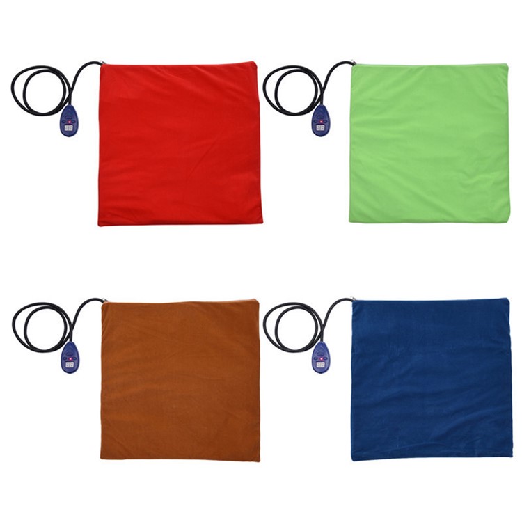 Pet Heating Pad for Dogs Cats Safety Chew Resistant Cord Waterproof Surface - Red / US Plug-5