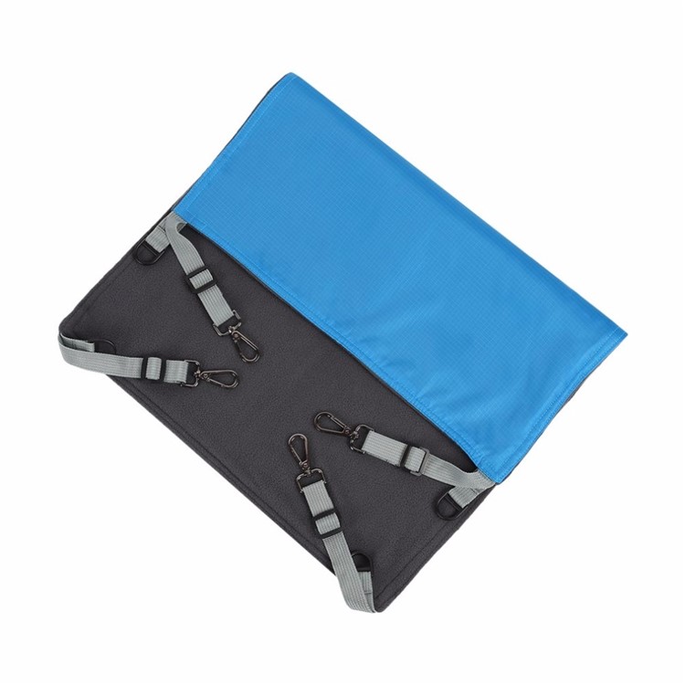Soft Pet Cat Cage Hammock Reversible 2 Sides Bed Mat Sleepy Pad Resting Hammock - Blue-6