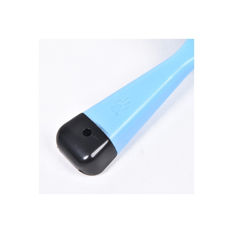 ELITE Pet Cat Dog Multi-function Plastic Hair Removal Grooming Massager - Blue-8