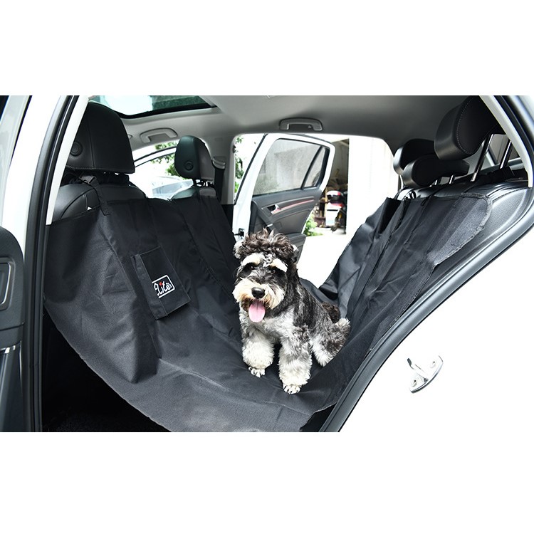 ELITE 600D Oxford Cloth Waterproof Pet Dog Blanket Car Rear Seat Protection Anti-slip Cushion Pad with Zipper-2