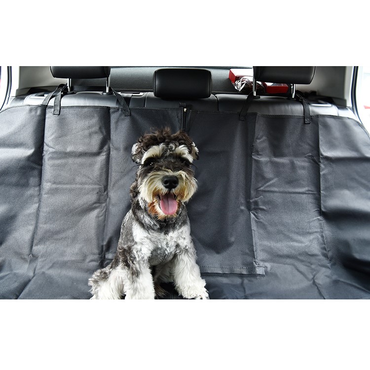 ELITE 600D Oxford Cloth Waterproof Pet Dog Blanket Car Rear Seat Protection Anti-slip Cushion Pad with Zipper-4
