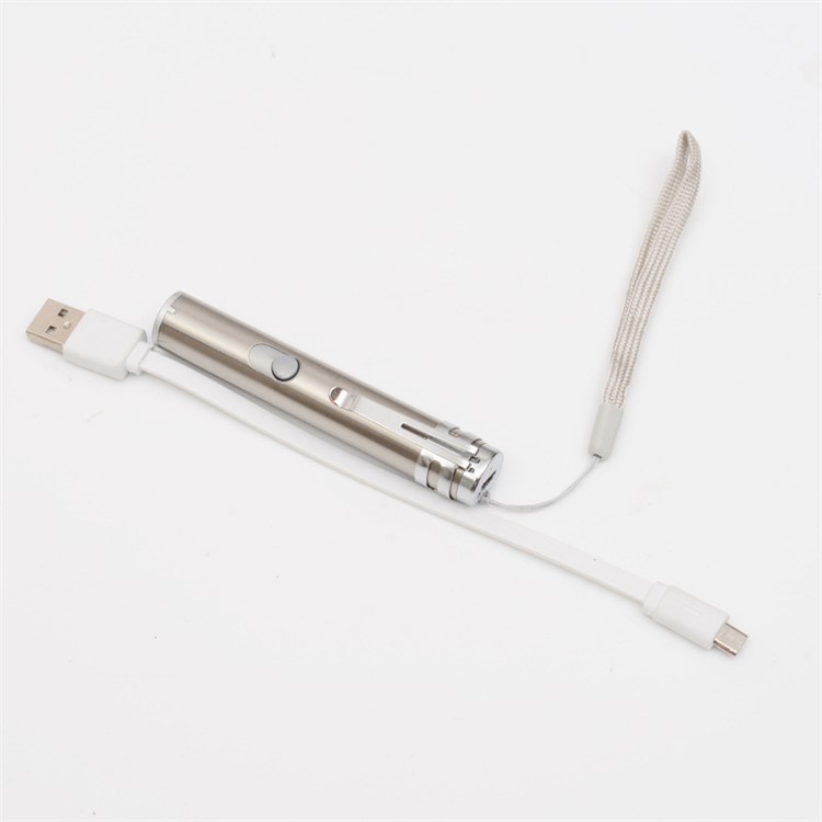 2Pcs/Lot 3-in-1 USB Recharging White Red UV LED Torch Interactive Pet Playing Toy-2