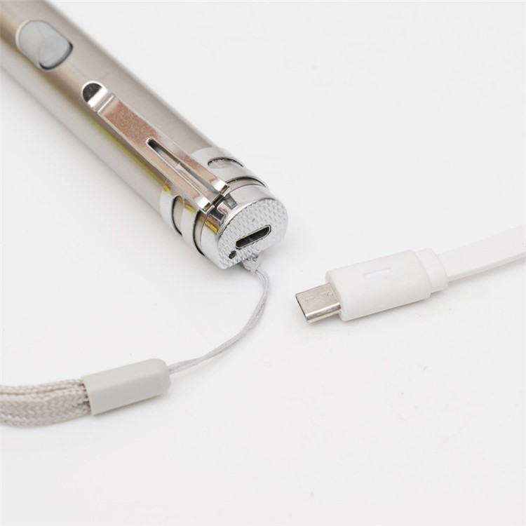 2Pcs/Lot 3-in-1 USB Recharging White Red UV LED Torch Interactive Pet Playing Toy-4