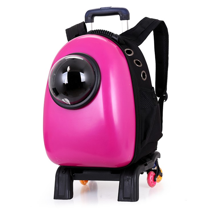 Best Discount of Space Capsule Travel Bubble Backpack Pet Wheels