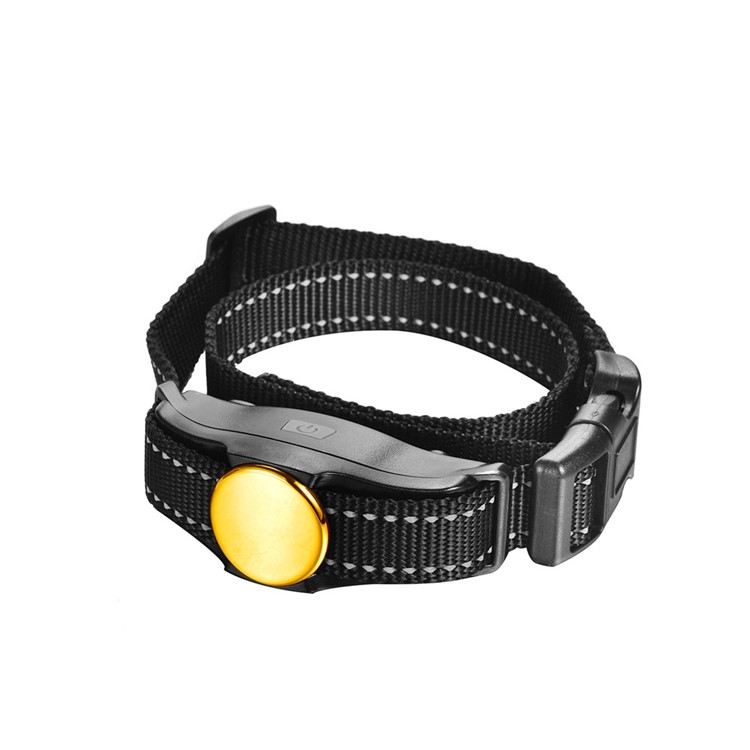 IPETS 320 IPX7 Waterproof Remote Dog Collar with Vibration and Shock Modes - Yellow / UK Plug-2