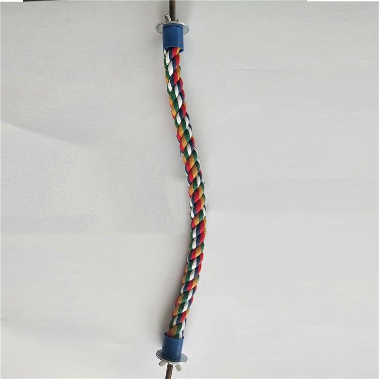 40cm Knot Climbing Rope Chewing Toys for Parrot and Other Birds-4