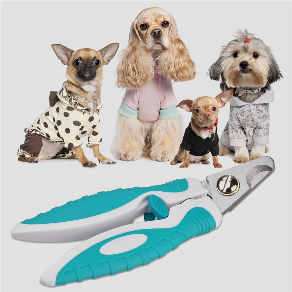 Pain-free Pet Nail Clipper Cutter Grinders for Cats Dogs Nails Care Tool with File-1