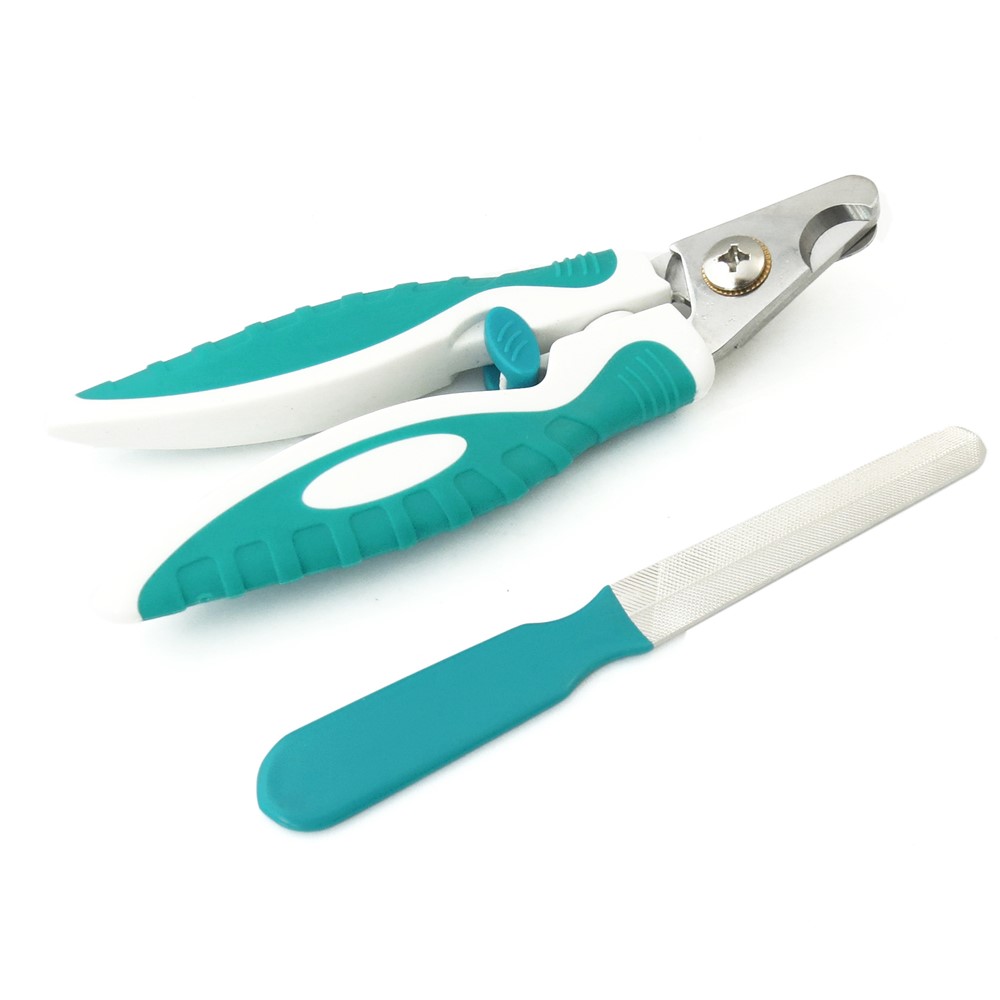 Pain-free Pet Nail Clipper Cutter Grinders for Cats Dogs Nails Care Tool with File-6
