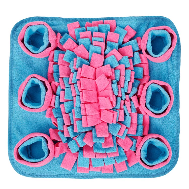 YEAKOO Dog Snuffle Mat Feeding Mat Nosework Blanket Dog Training Mat-2